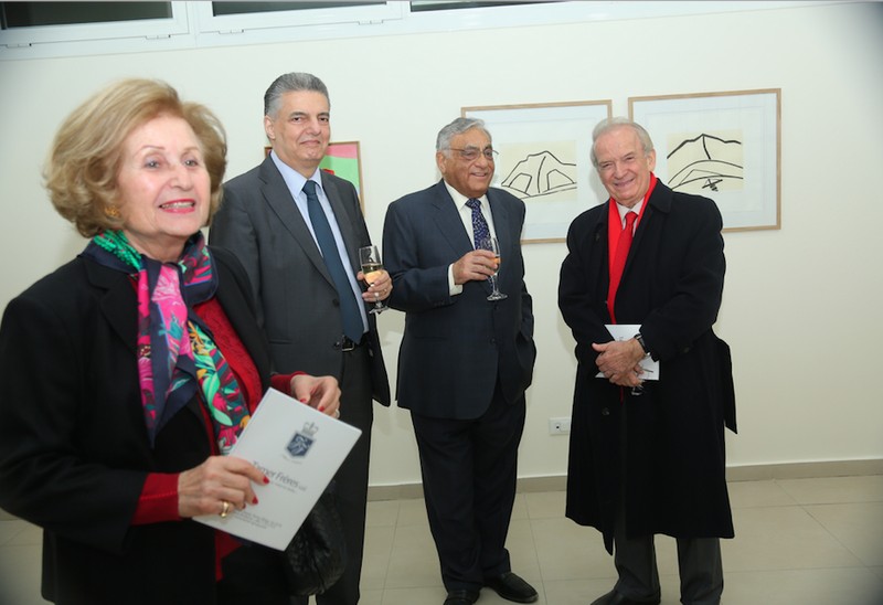 Ahliah School – Downtown Beirut inaugurates its exhibition Five artists in one century